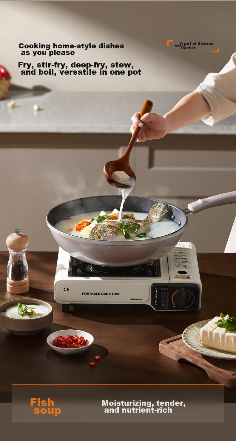 Joyoung Non-Stick Wok, Million-Durability Stir-Fry Pan, Home Cooking Pot, 32cm Compatible with Induction Cookers And Other Cookware 15