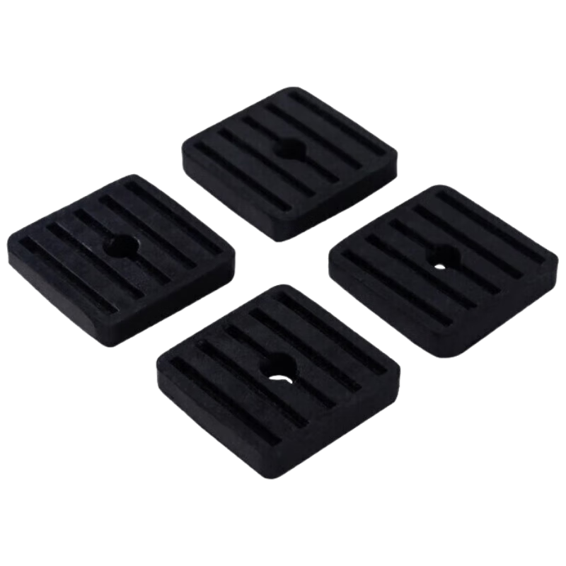 Muhouyingxiong Air Conditioner Outdoor Unit Shock-Absorbing Pad, Air Conditioner Bracket Base Anti-Vibration Foot Pad, Outdoor Unit Heightening Shock-Absorbing Rubber Pad, Suitable for Gree, Midea, Haier, Kelon And Other Brands, 1P-5P