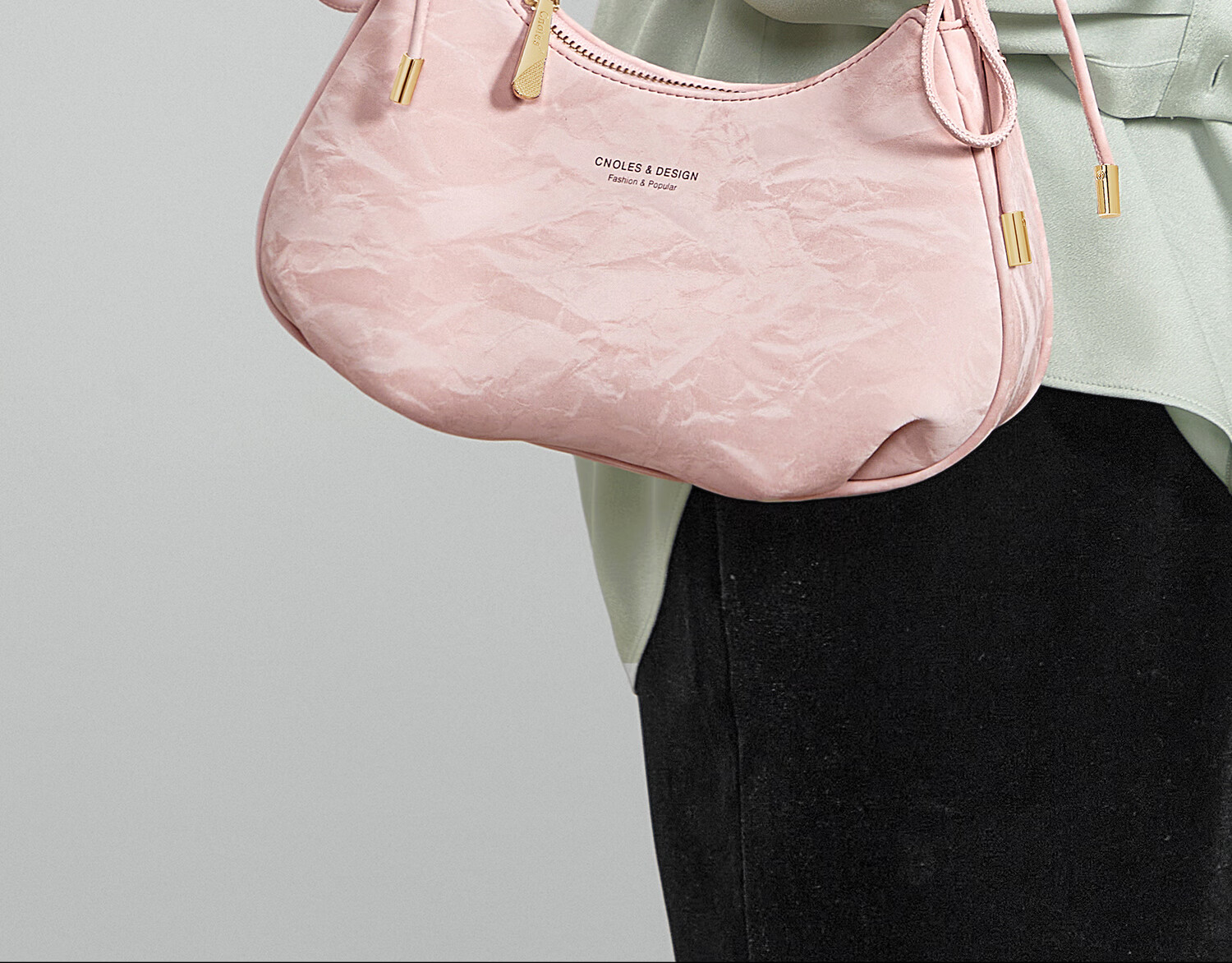 Cnoles Cloud-Feel Leather Handbag, High-End Crossbody Underarm Bag for Women, Latest 2026 Model, Brand Small Bag, Birthday Gift 15
