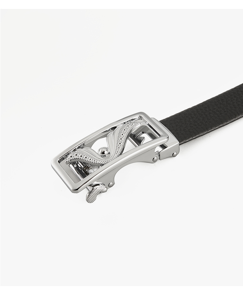 意尔康(yearcon)装饰精致细腰带优雅时尚牛皮腰带百搭免打孔女士皮带