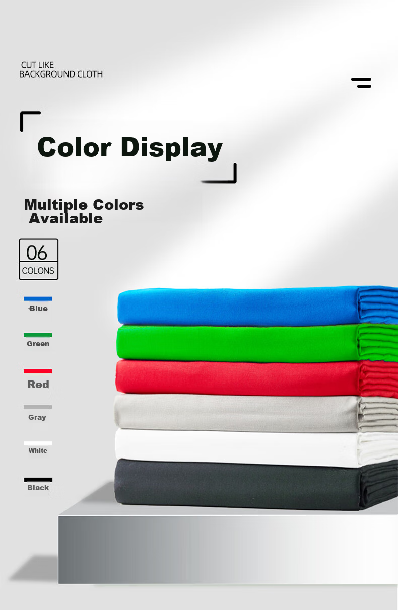 Beiyang 3x3 Meter White Wide Polyester Cotton Background Cloth for Photography, Thickened Photo Studio Green Screen, Live Streaming Room Solid Color Background Wall Chroma Key Cloth, Fill Light Shooting Prop White Fabric 12