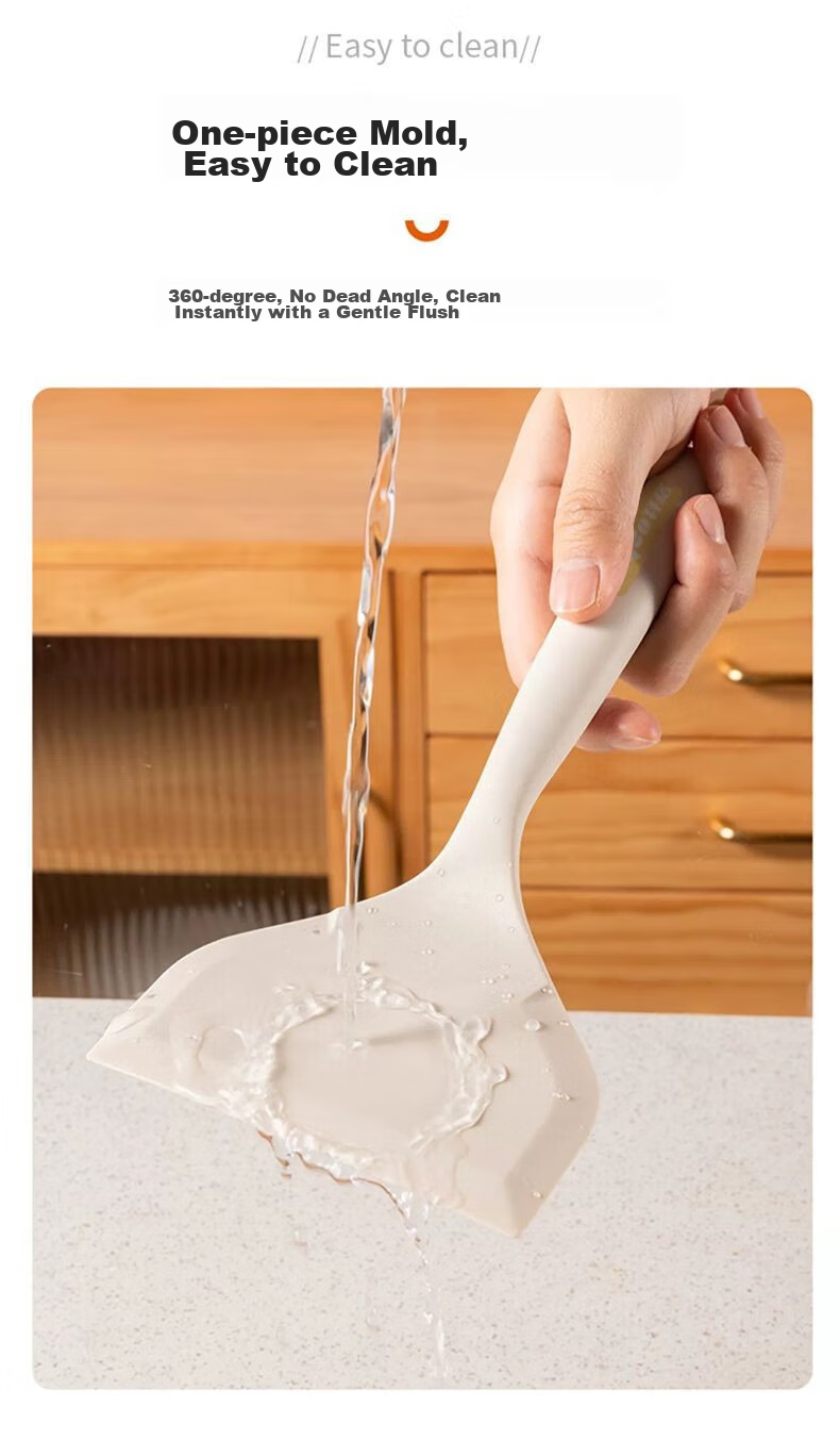 Bayco Food Grade Silicone Spatula, Non-Stick Pan Specific Spatula for Frying Pan And Tamagoyaki, Non-Stick Pancake Spatula BC5479 9
