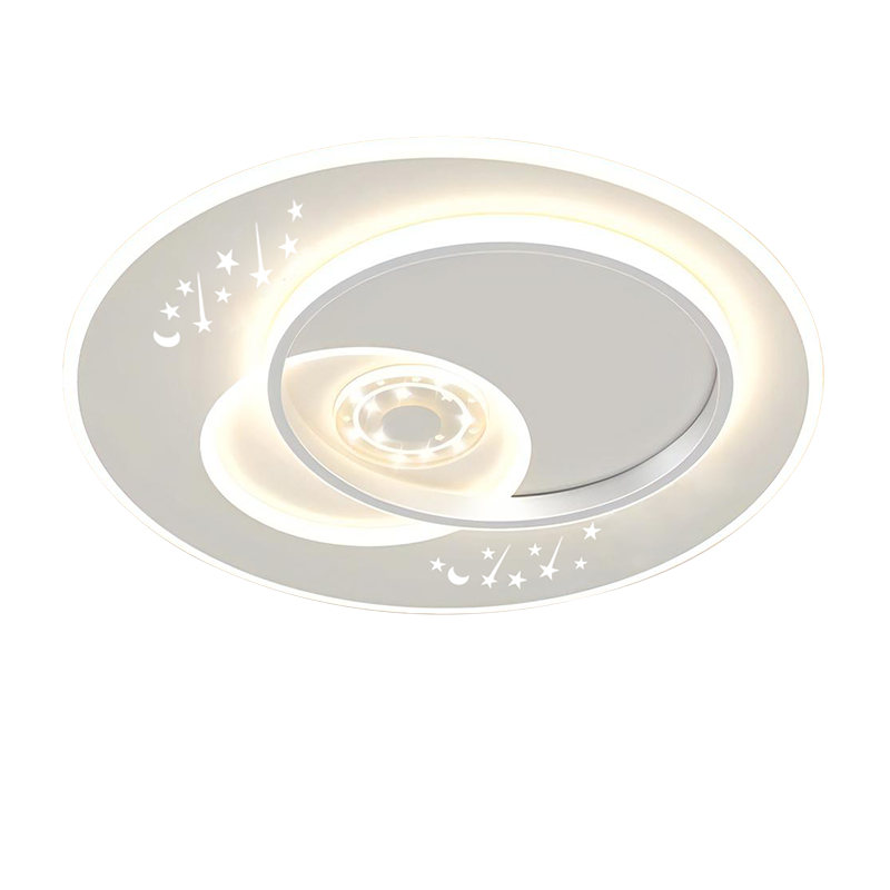HD LED Full Spectrum Ceiling Light, Bedroom And Dining Room Round Eye-Protecting Lamp [Renovation Subsidy] [Installation Included]