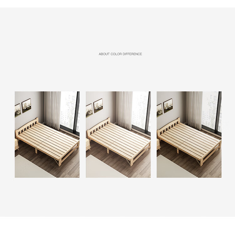 Yupin Folding Bed Nap Single Office Sleep Care Simple Portable Recliner Padded Camp Bed BGC885 19