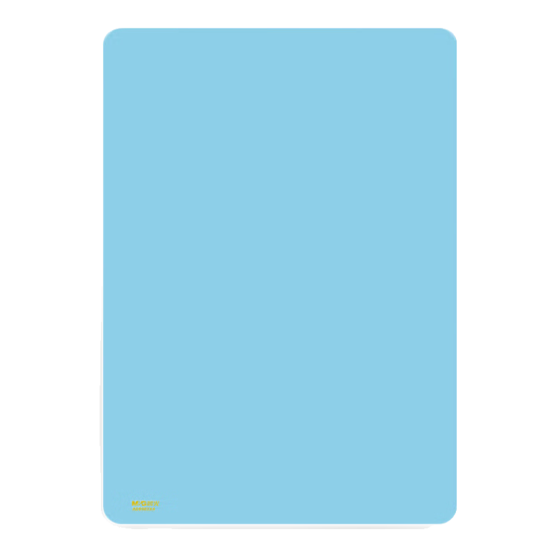 M&G Stationery A2 Desk Pad, Elementary School Student Exam Mat, Writing And Drawing Board, Soft Middle School Exam-Specific Study Desk Pad, EVA Frosted Blue ADB983X3B