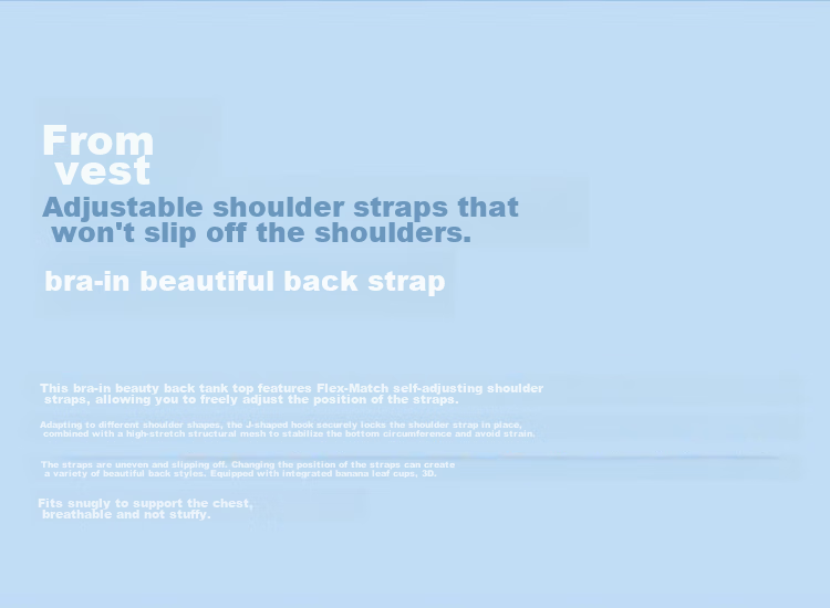 Beneunder Bra-In Camisole with Chest Pad for Women, Versatile Base Layer, Wearable as Outerwear, Beautiful Back Design, Cooling Feel, All-Season Versatile 7