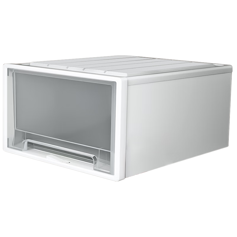 Jiabangshou Storage Box, Drawer-Style Organizer Cabinet, Closet Storage Container, [40*29.5*16.5], Single Unit