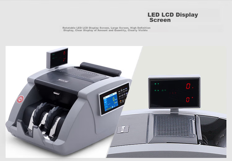 Weirong JBYD-N9 (Class A) Currency Counter with Image Recognition And Character Number Identification, Supports New RMB 5