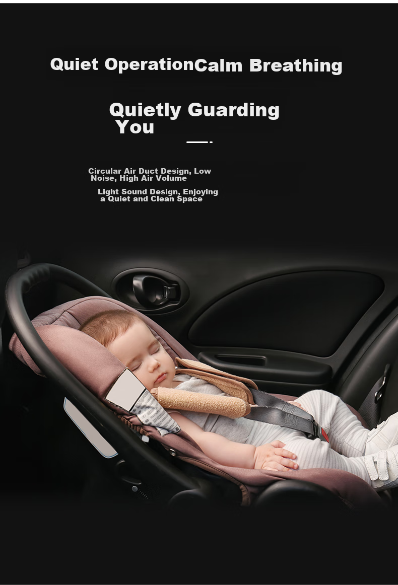 Honeywell Car Air Purifier Removes Formaldehyde, Secondhand Smoke, New Car Odors, Smog, Car Air Cleaner HWC05 9