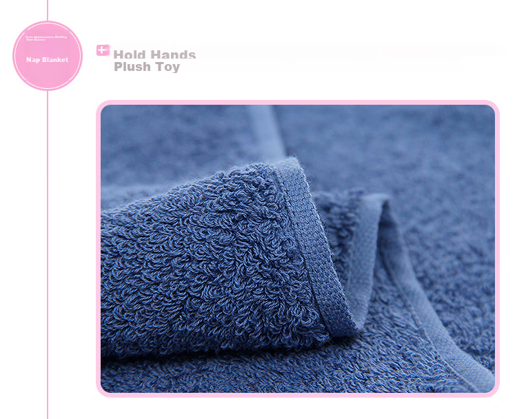 Hengyuanxiang Pure Cotton Thickened Absorbent Towel And Bath Towel Set of Three Pieces for Men And Women, One Face Towel And Two Bath Towels 5