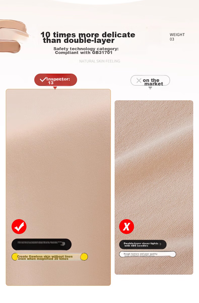 LangSha Plus Size Sheer Tights, Autumn And Winter Fleece-Lined Thickened Legless Miracle, Natural Feel for Curvy Women, Base Layer Pantyhose, Tights 3