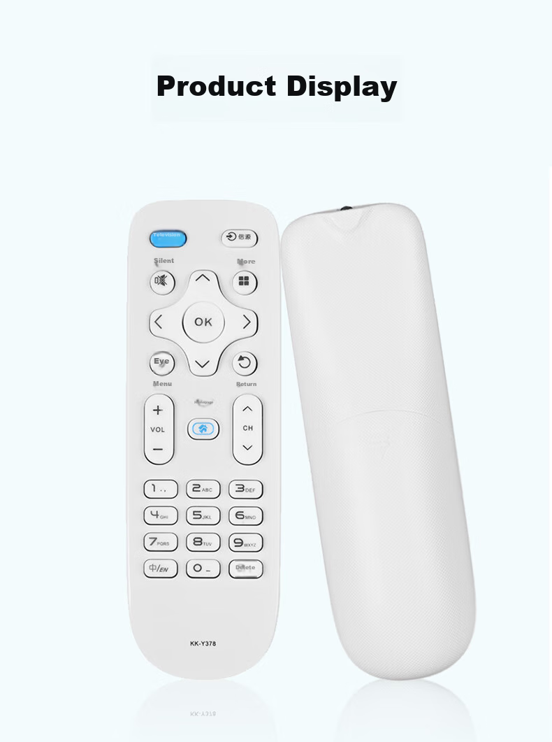 Beishi Suitable for Konka TV Remote Control KK-Y378 Universal KK-Y378A/C LED32S1 LED38S1 K35A U49 D8 Infrared Model White 8