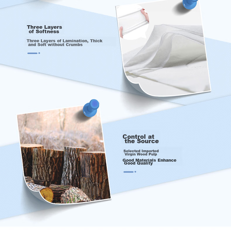 Nepia Noble Cream Tissue Paper, 40 Sheets Per Pack, 40 Packs Per Box, Moisturizing Tissues, Cloud Soft Tissue, Suitable for Sensitive Noses 8