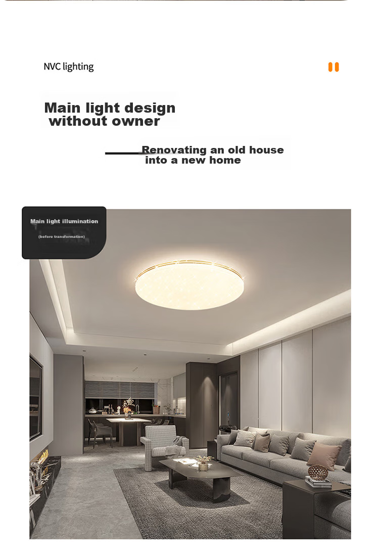 NVC Ultra-Thin Surface-Mounted Magnetic Track Light, LED Spotlight, Whole-House Lighting without Main Lights, Line Light [1.5-Meter Track] 4