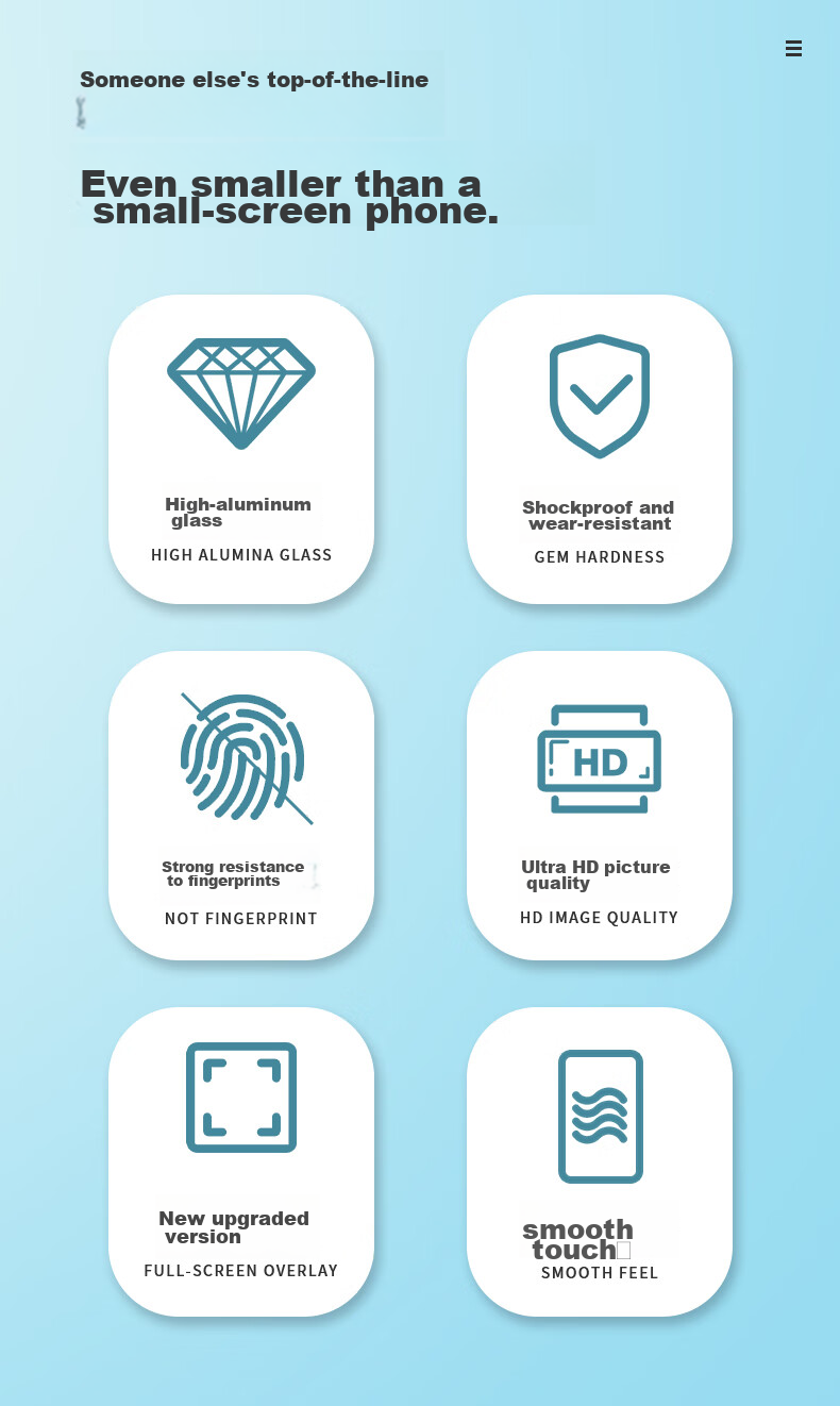 LLUNC [2-Pack] Tempered Glass Screen Protector for Huawei Enjoy 70 Pro, Full Coverage Ultra-Thin All-Glass Protective Film, Shatterproof Anti-Fingerprint Screen Film 3