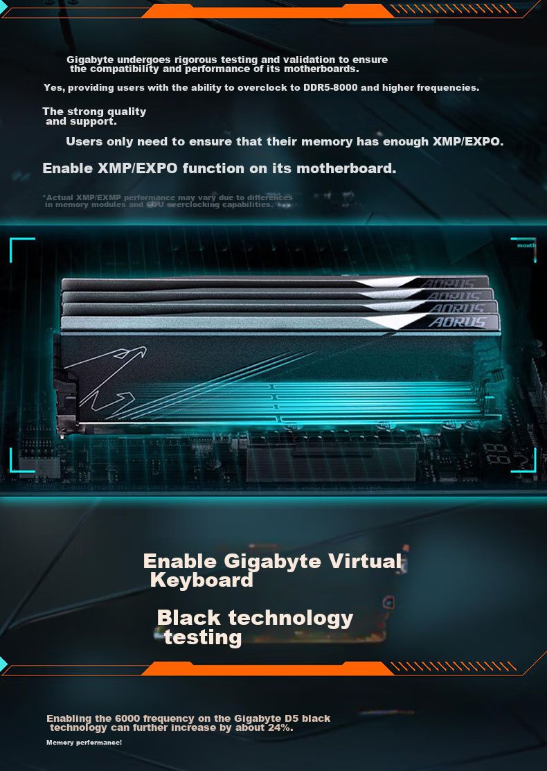 GIGABYTE X870 GAMING X WIFI7 Eagle X DDR5 Motherboard Supports AMD CPU AM5 9700X 9800X3D 9900X 9600X 7