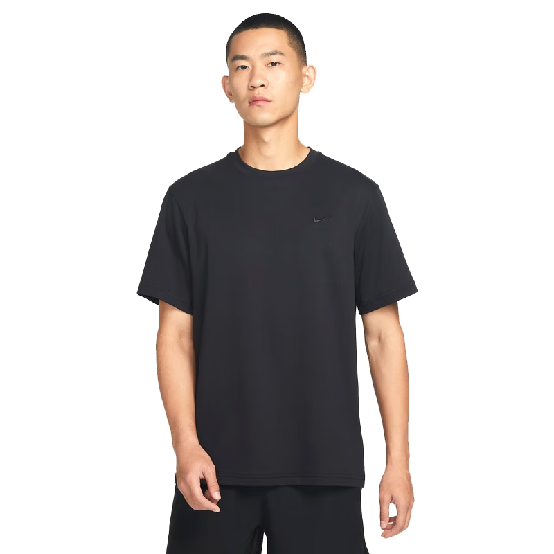 NIKE Men's Short-Sleeve T-Shirt, Quick-Dry Breathable, Sports Casual, DV9832-010 Black XXL
