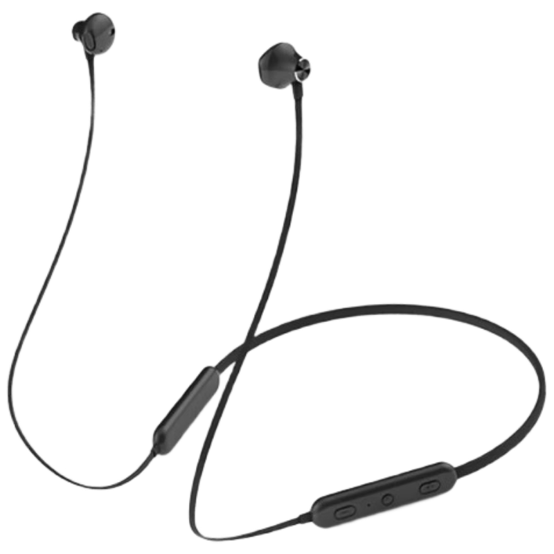 Soaiy X8 Wireless Bluetooth Headphones, Neckband-Style Running Sports Music Earphones, Semi-In Long Battery Life Headset, Compatible with Apple Android Huawei Phones, Blue