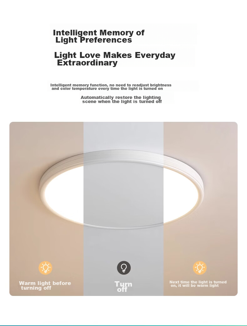 Yueying Linzhiguang High Brightness 3rd Generation Eye Protection Children's Bedroom Light, Ceiling Light, LED Ultra-Thin Eye Protection Lamp, Zhongshan Lighting Fixture, Installation Included 19