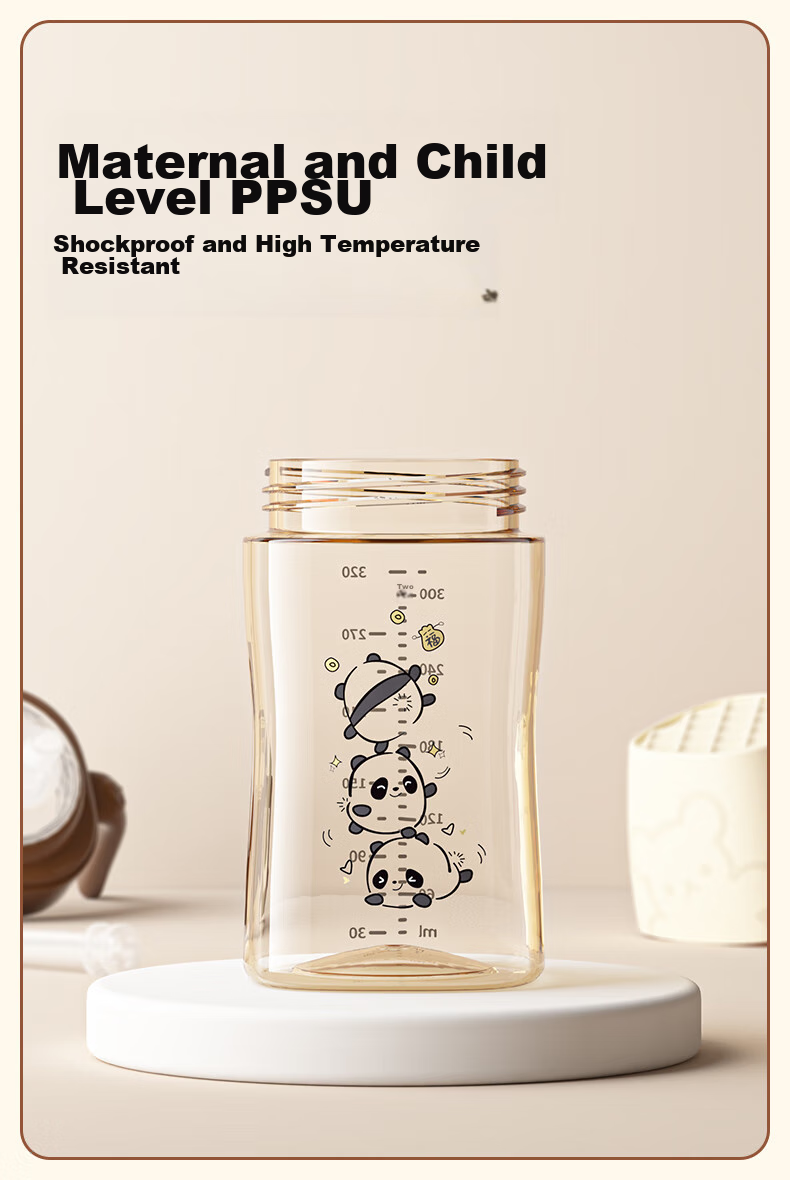 Beleca Newborn Baby Straw Cup, PPSU Material, for Ages 1 And Above, Large Capacity 320ml 5