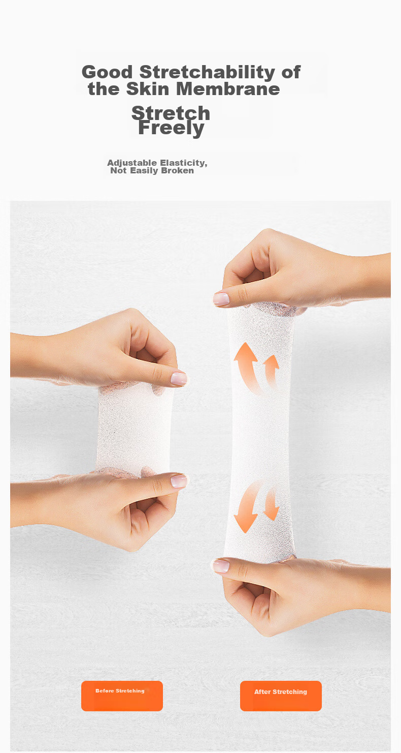 Chidong Skin Film, Sports Bandage, Foot Protector Strap, Ankle Fixation Bandage, Auxiliary Patch for Ankle Injury, Skin-Colored, 6cm*20m 8