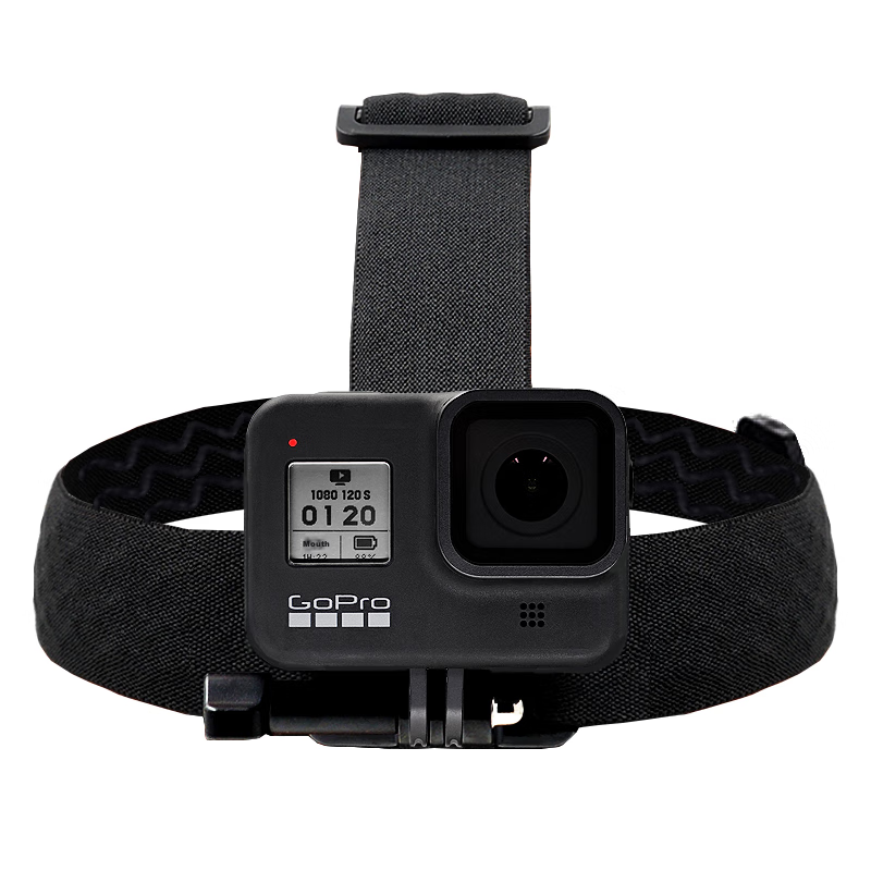 MAXCAM Head Mount Compatible with DJI Osmo Action 4/3/2, Head Strap, Head Mount Bracket, Head Case, Accessories for GoPro 12/11/10/9/8/7
