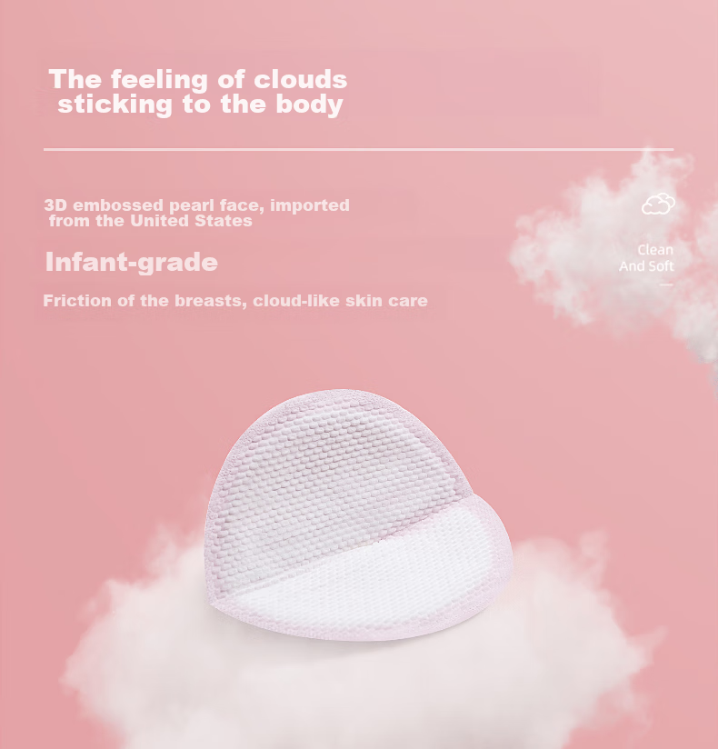Deyou Disposable Breast Pads, 100 Pieces, Breathable Breast Pumps, Postpartum Milk Barrier Pads, Soft And Anti-Slip Nursing Pads 8