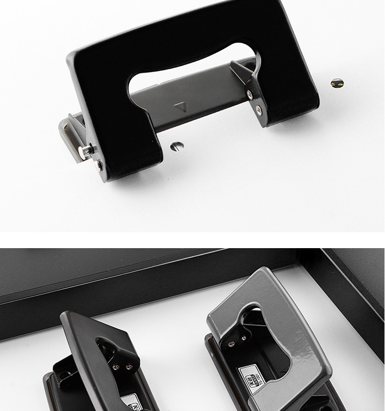 TIANSE Adjustable Four-Hole Puncher, Three-Hole Binder Paper Puncher, Adjustable Hole Spacing, A4 File Paper with Four Holes, Office Stationery, TS-1003 Black 7