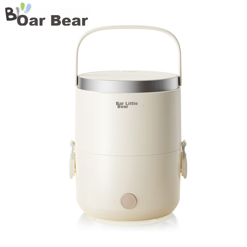 Bear Electric Lunch Box, Heated Lunch Box, Insulated Lunch Box with Heating Function, Portable Steaming And Cooking Food Device, Office Use, 1.5L Double-Layer Stainless Steel Inner Pot, Multifunctional DFH-C15D2 22