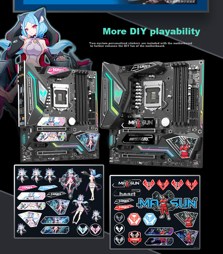 MAXSUN MS-Challenger B760ITX D5 Supports DDR5 CPU 12490F/13400F/13600KF (Intel B760/LGA 1700) 5