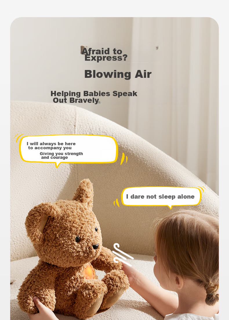 Babycare Brave Comfort Bear Children's Plush Toy Doll Stuffed Animal Pretend Play Gift for Boys And Girls - Bubu 4