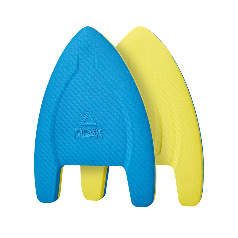 Peak Swimming Kickboard Children Adult Floating Board Back Float A-Shaped Triangle Board Swimming Learning YS90206 Blue Yellow