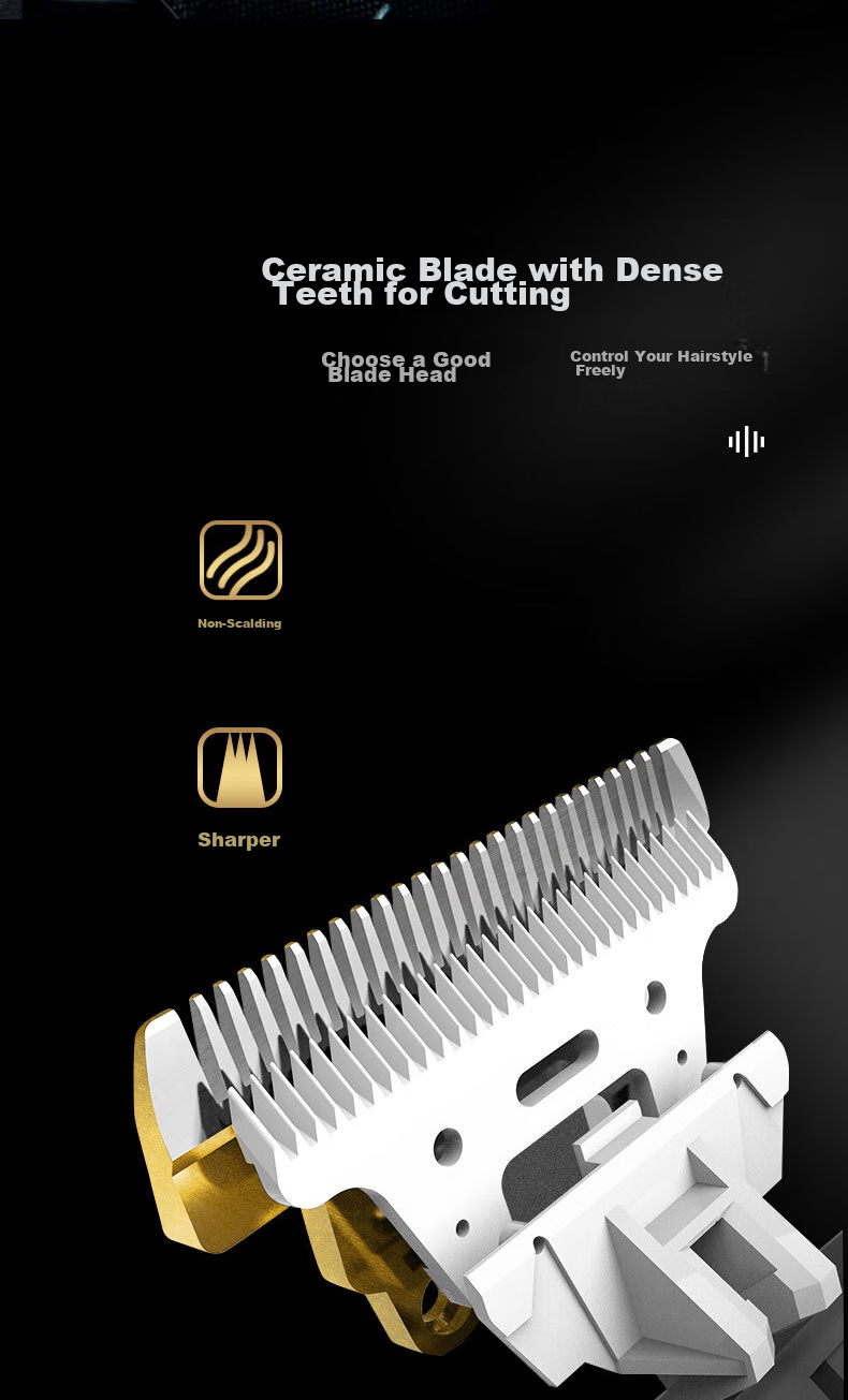 Codos 921 Electric Hair Clipper, Hair Trimmer, Professional Salon Use, Rechargeable, Graduation Gift 4