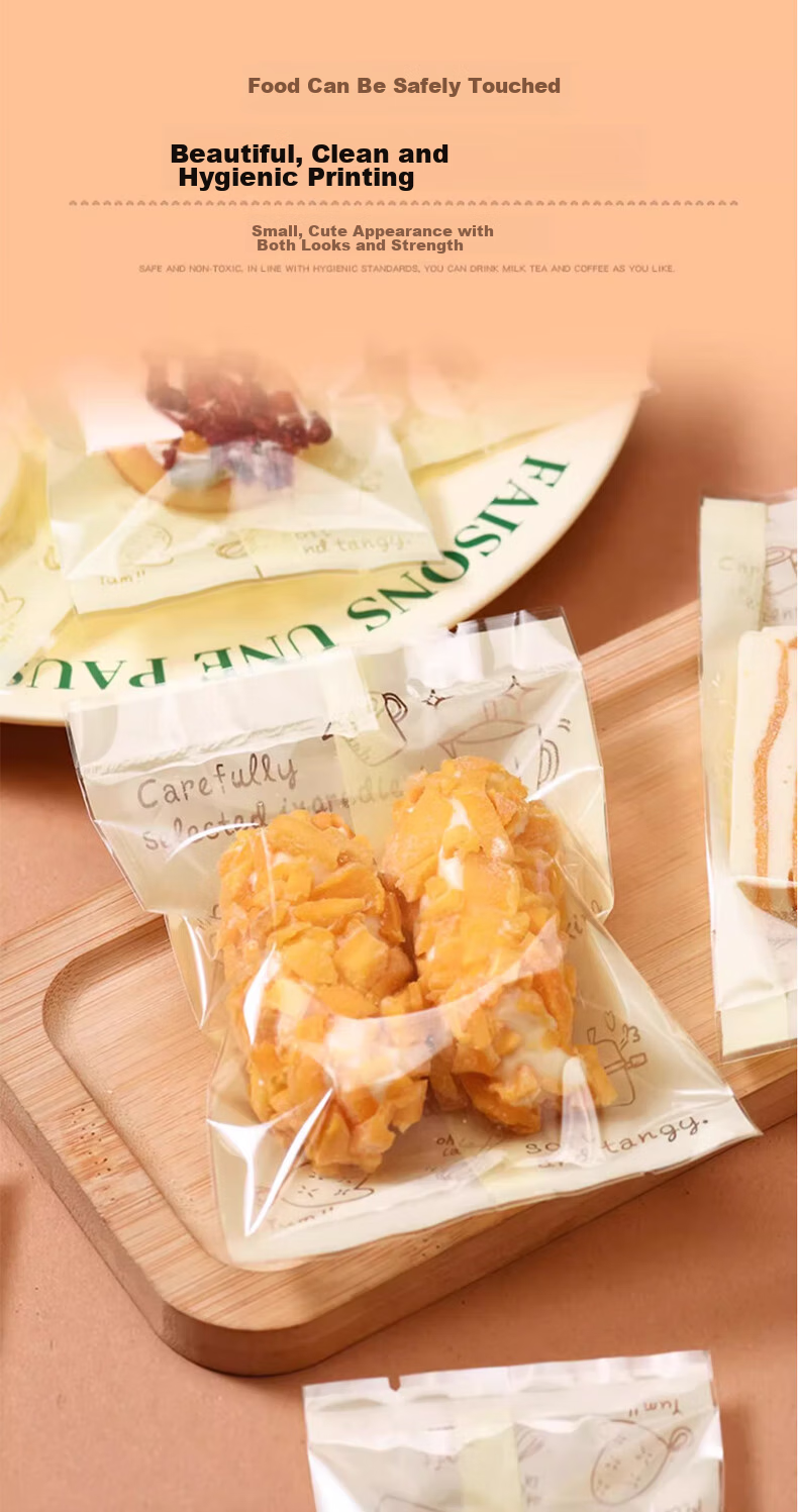 Shihua Baking Snowflake Crisp Packaging Bag Machine Sealing Bag 7*10CM Candy Handmade Nougat Biscuit Packaging Bag 3
