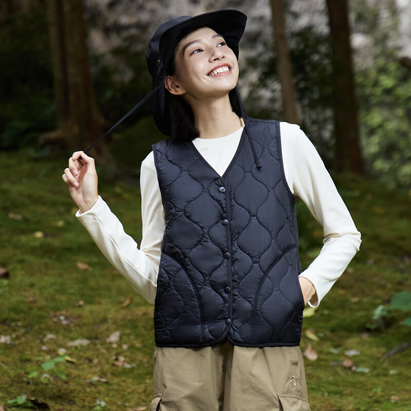 Xiongmaoxiangban Women's Wool Vest, Autumn And Winter Outer Wear, Warm Waistcoat, Fashionable And Stylish, High-End 2024 New Style, Fleece-Lined And Thickened