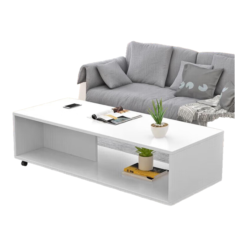 Gupujia Coffee Table, Living Room Nordic Style, Small Apartment, Guest Tea Table, Living Room Side Table, Bedroom Rental, Movable Small Table