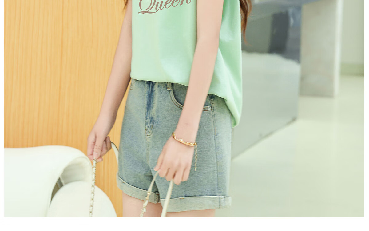 Halo Queen Women's American Style Sleeveless Tank Top Summer Casual Sports T-Shirt H142D3002 31