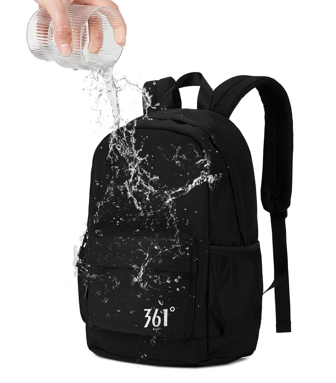 361° Backpack for Men And Women, Large Capacity Laptop Bag for Students, Business Travel And Leisure, Lightweight Bag, Black 10