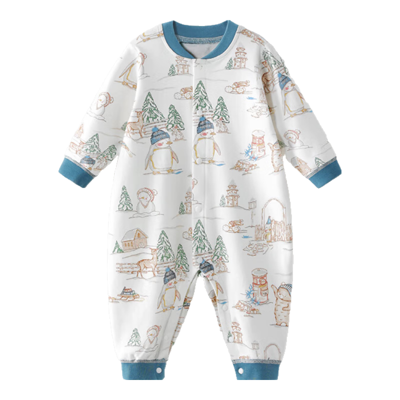 Beitaisi Baby Clothes Spring And Autumn Outfit, Infant Onesie, Pure Cotton, for Boys And Girls, Newborns, Small Ages, All-Season Pajamas, Romper