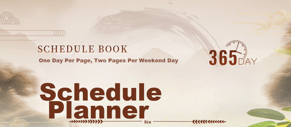Longe 2027 Daily Planner, A5 Efficiency Handbook, Calendar Notebook, Diary, To-Do List Notebook, Stationery, Yearbook, Customizable 1