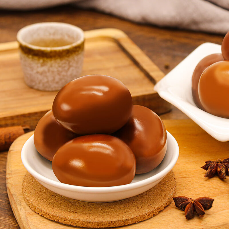 杨生记卤蛋 泡面搭档240g（8只装） 即食鸡蛋休闲零食经典五香味