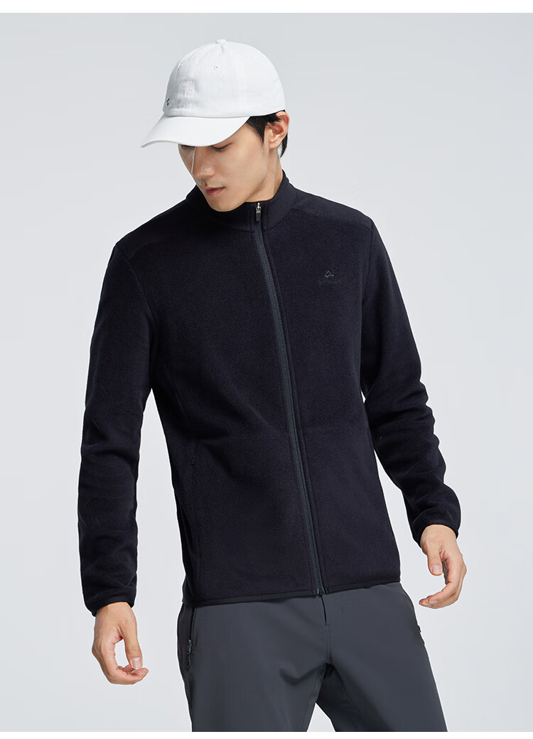 Pioneer Camp Polartec 100 Fleece Jacket for Men, Outdoor Autumn And Winter Thickened Warm Coat, Zip-Up Fleece Inner Liner Outer Jacket for Wome 3