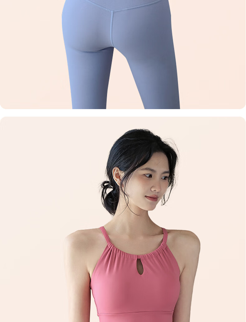 XUEXIMAN Sports Bra for Women, Beautiful Back Design, Shock-Absorbing, Suitable for Running, Yoga, Pilates, Training, Fitness, One-Piece Bra, Summer Wear 13