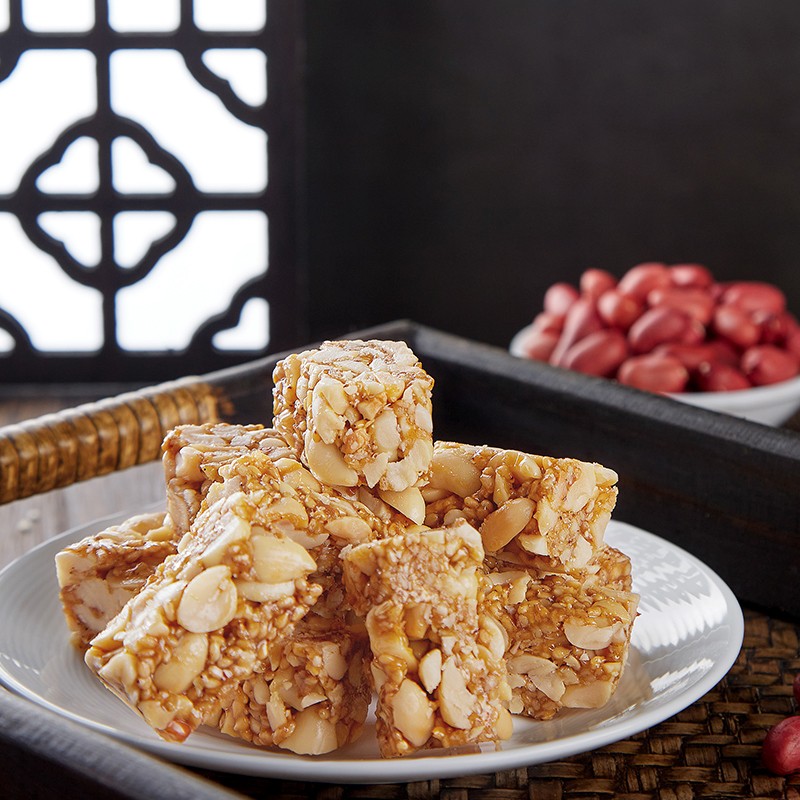 王老五 花生酥椒盐味 508g 成都特产 老式花生喜糖果 休闲零食 四川特产