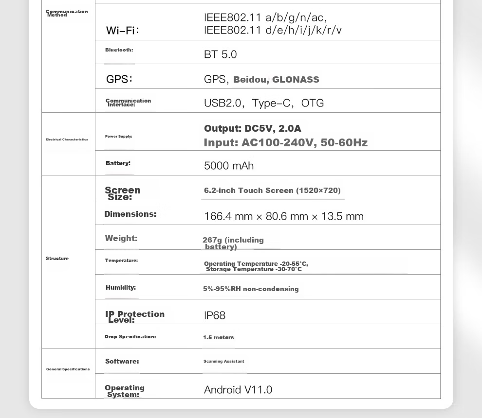 Haikangwei Data Collection Terminal PDA, Industrial Handheld Terminal, Barcode Scanner, Warehouse Logistics Express Inventory Machine, MV-IDP5102/SE2&32 15