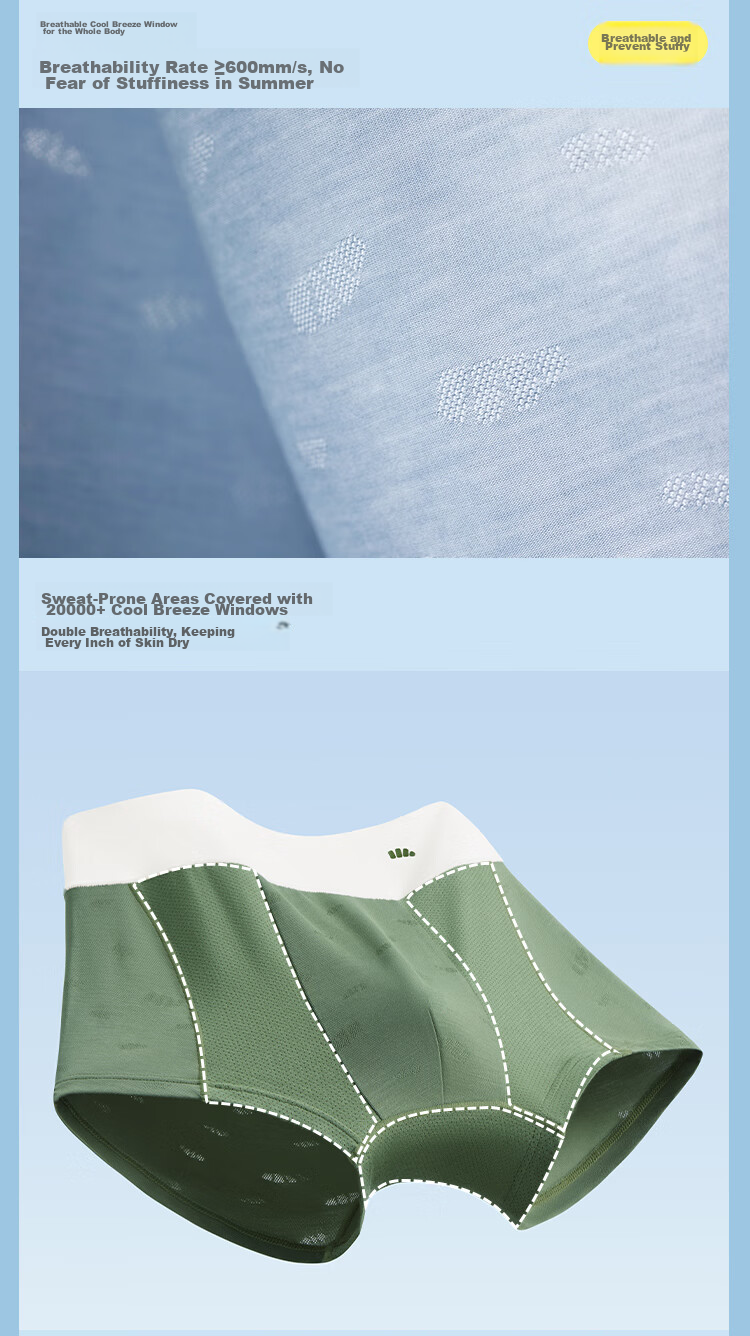 Beneunder Children's Underwear [3-Pack], Boys' Breathable Underwear, Modal Cool-Feel Breathable High-Elastic Underwear VT04824 7