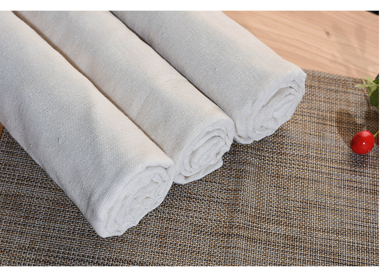 广百纳堡 纱布布垫白纱布食用豆浆过滤布豆腐布蒸布沙布网方形45*45cm