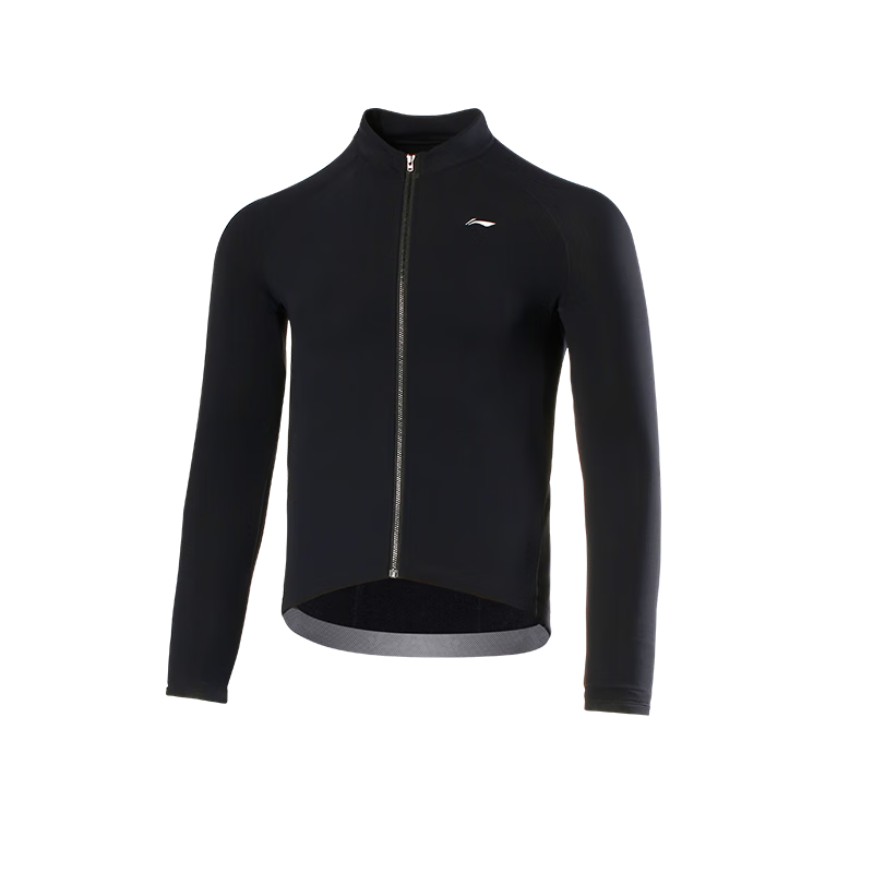 LI-NING Winter Fleece Cycling Jacket Warm Long Sleeve Road Mountain Bike Windproof Jacket Gear