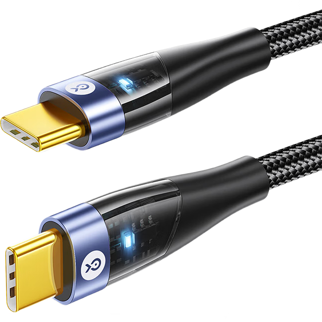 BIAZE Dual-Head Type-C Data Cable for Apple, PD60W Fast Charging Car Charger for IPhone 18 Pro Max 17/16/15, Huawei, Xiaomi Phones, IPad Tablets, 1.5 Meters