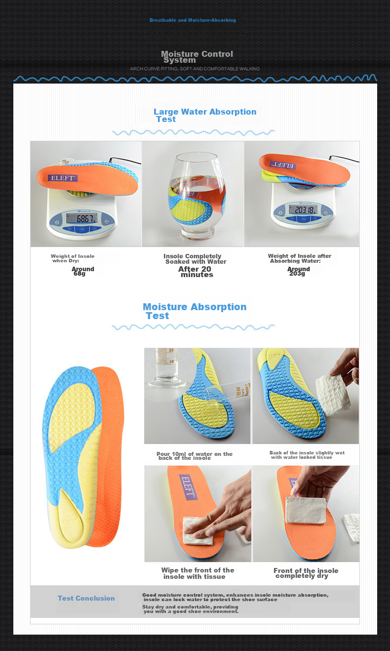 Eleft Double Comfort Insoles for Sports, Breathable, Sweat-Absorbing, Shock-Absorbing, Soft And Elastic, Long-Standing without Fatigue, Women's Shoe Insoles, Purple 5